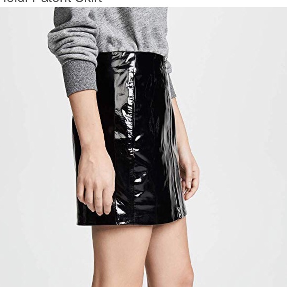 Rag & Bone Heidi Patent Skirt - Picture 3 of 8